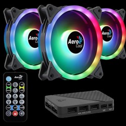 Aerocool Duo12 Pro Ae-duo-pro Argb 4pin 120mm Kasa Fanı 3-lü Paket