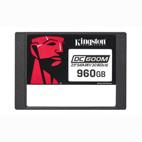 Kingston 2,5" 960gb Dc600m Sedc600m/960g 560mb/s 530mb/s Sata 3 (6gb/s) Enterprise Ssd