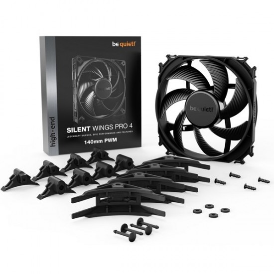 Be Quiet! Silent Wings Pro 4 140mm Pwm 2400 Rpm  Premium Kasa Fanı 4-pin - Bl099