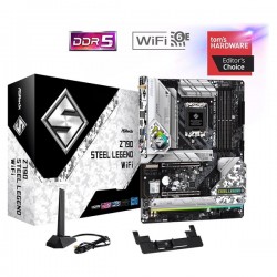 Asrock Z790 Steel Legend Wifi-6e Ddr5 Hdmi-dp Pcie 5.0 1700p Atx