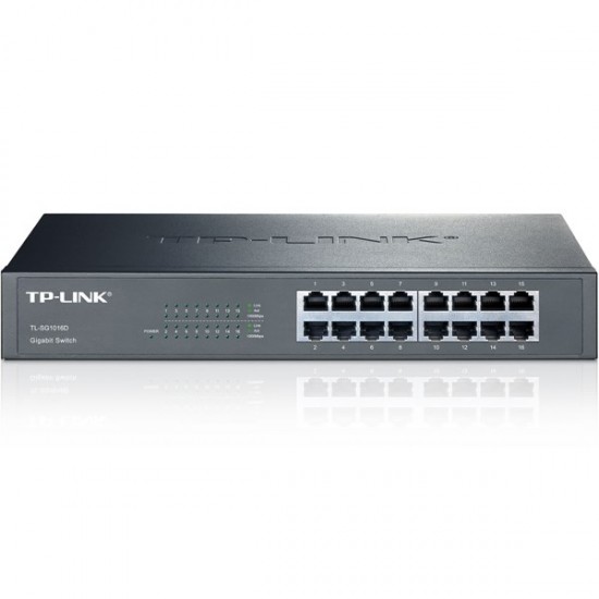 Tp-link 16-port Tl-sg1016d Gigabit Yönetilemez Switch