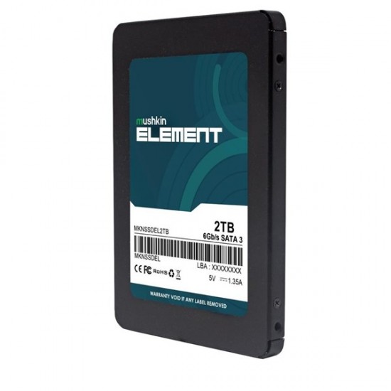 Mushkin 2tb Element Mknssdel2tb 500- 435mb/s Ssd Sata-3 Disk